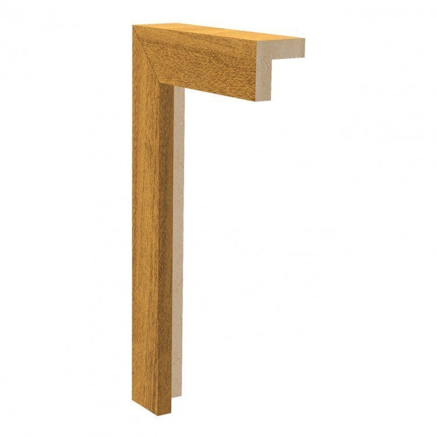 Kit Com 15 Barras Arremate Mdf 250 25mmx2,5cm Metro Linear 36m Turim