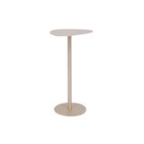 Mesinha De Canto Metal Apoio Sofá Wing Alta Design Champanhe