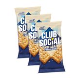 Biscoito Salgado Club Social Integral C 6 Unidades Kit 3