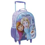 Mochila Infantil Escolar Frozen Princesa Disney Mala Rodinha