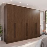 Guarda-roupa 6 Portas 1 Gaveta Anápolis 100% Mdf New Canion