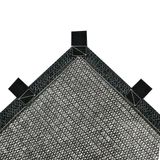 Tela Toldo Sombrite Proteção 70% Preto 4x5 Acabamento