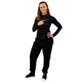 Calça Esportiva Feminina Fishing Co Proteção Solar Fps Uv50+ Preta Pesca Trilha