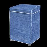 Capa Maquina De Lavar Flanelada Jeans M