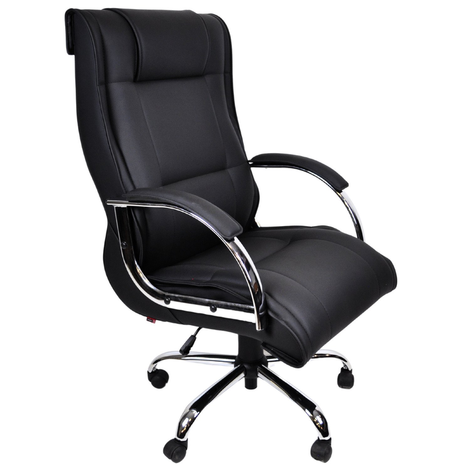 Poltrona Ferrari Presidente 70cm X 66cm X 115cm Preto