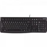 Teclado Com Fio Usb K120 Preto Logitech