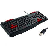 Teclado Gamer Multimídia Multilaser Slim Usb - Tc242