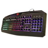 Teclado Gamer Com Apoio Aos Pulsos Para Jogos No Computador
