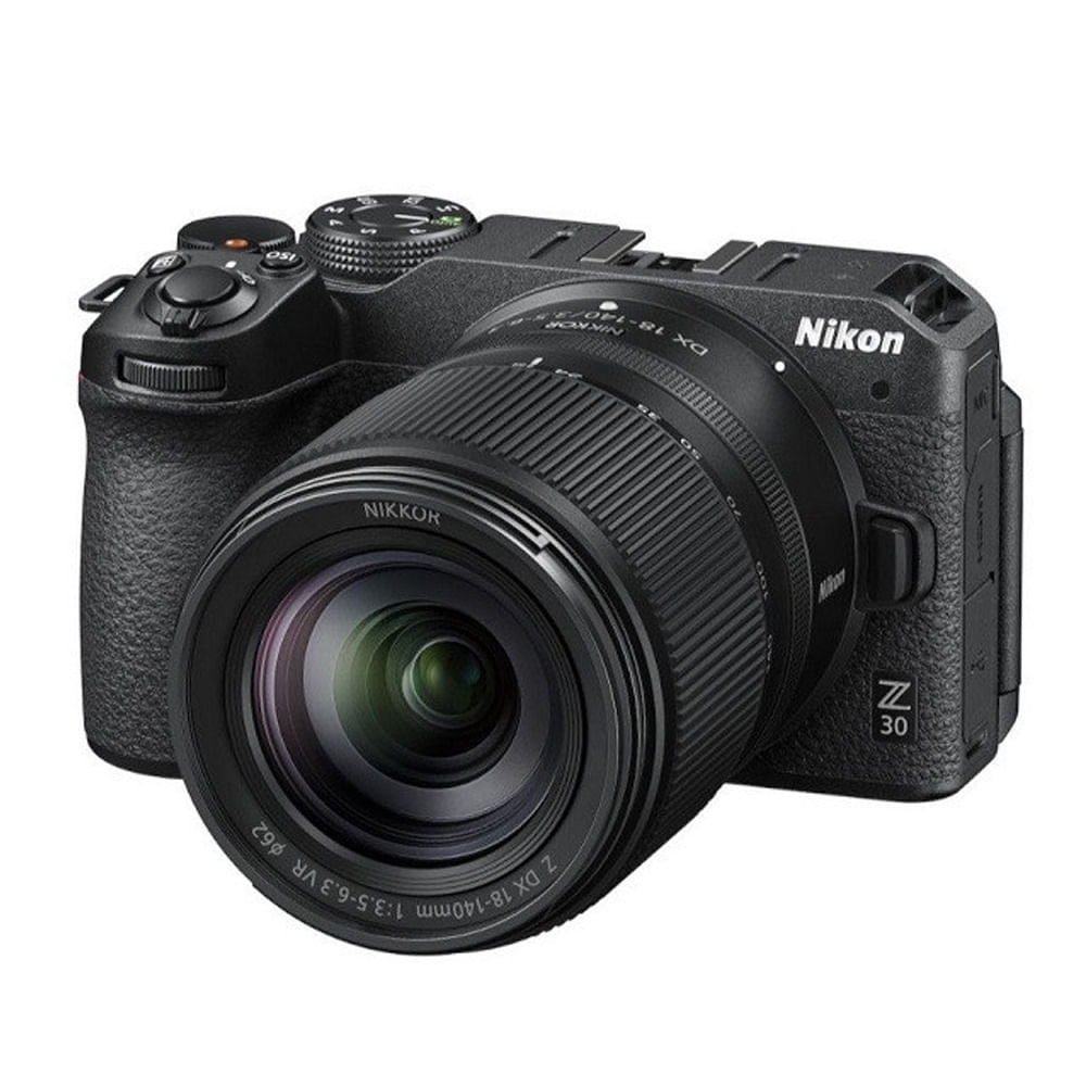 Câmera Nikon Z30 Kit Z Dx 18-140mm F/3.5-6.3 Vr Top De Linha
