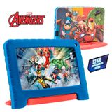 Tablet Infantil Multilaser Nb399 Marvel Avengers Vingadores 32gb Azul Para Criança Youtube 2gb Ram