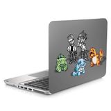 Skin Adesivo Protetor Para Notebook 17" Pokémon Jogos Clássicos B1