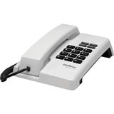 Telefone Tc50 Premium Branco Função Flash, Redial, Pause E M