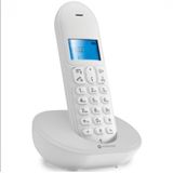 Telefone Sem Fio Com Identificador De Chamadas E Viva Voz Mt150w Branco