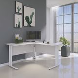 Mesa Para Escritório Em L Estação De Trabalho Etp1515 Maxxi Branco