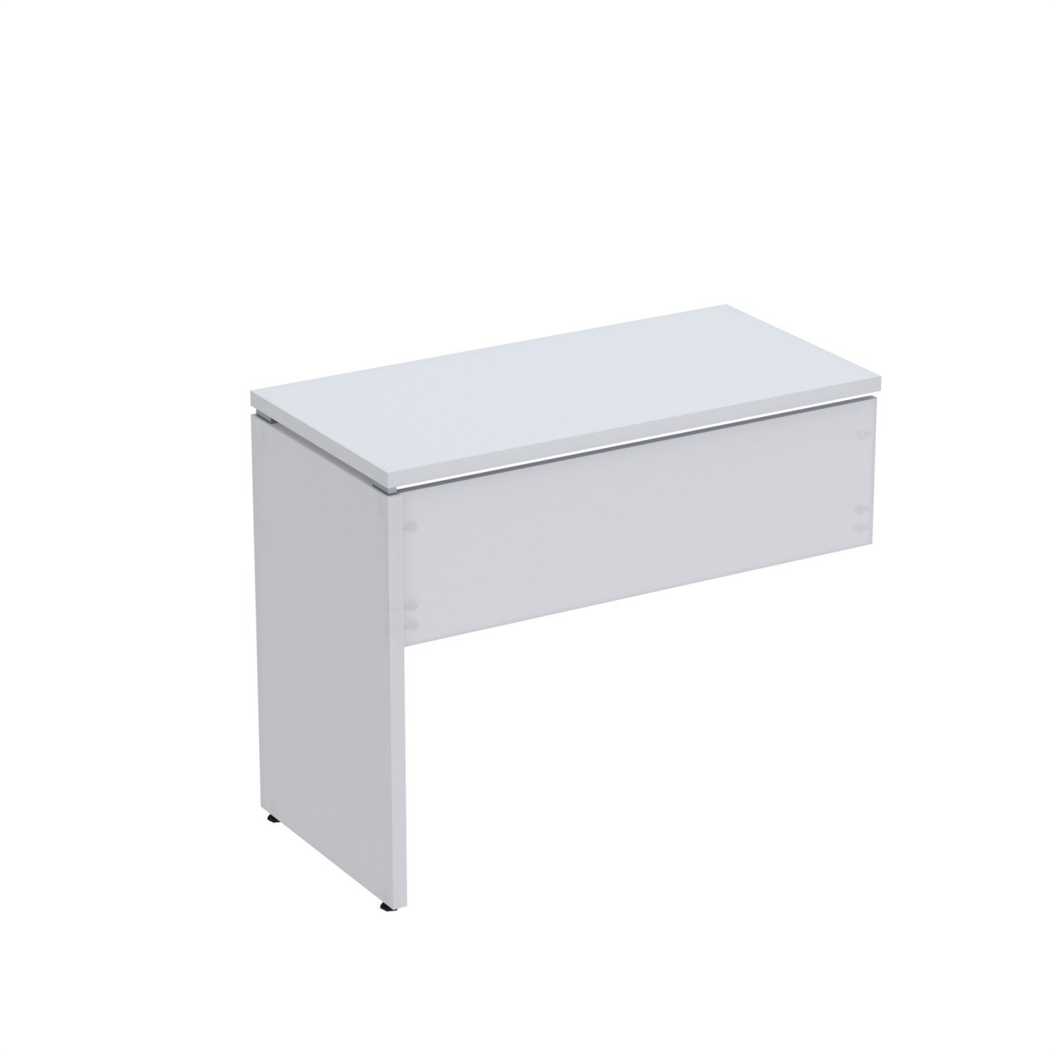 Complemento De Mesa Pé Painel Linha P25 Cinza
