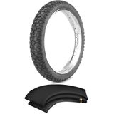 Pneu Bros 150 Xre 190 Xtz 150 Crosser 110/90-17 60r Wh21 Rinaldi + Camara