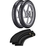 Kit Pneu Biz Bis Pop 60/100-17 + 80/100-14 St300 Vipal