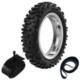 Kit Pneu Ktm 300 Exc Bmw G 450 X 140/80-18 70r He40 Rinaldi + Camara + Cinta