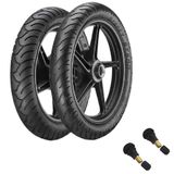 Par Pneu Twister Fazer Cb300 140/70-17 + 110/70-17 St500 Vipal + Bicos