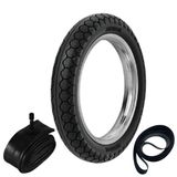 Pneu Cg 125 Cg 150 Ybr 125 Yes 125 275-18 48p Pd29 Rinaldi + Câmara + Cinta