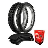 Kit Pneu Cr 125 Yz 125 Yz 250 90/90-21 + 100/90-19 Sr39 Rinaldi + Camara