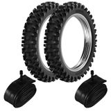 Kit Pneu Mais Largo Crf 230f Ttr 230 110/100-18 + 80/100-21 Rw33 Rinaldi + Camaras
