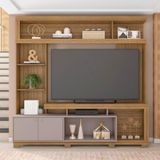 Estante Para Home Theater E Tv Até 70 Polegadas 2 Pt Mel E Cacau