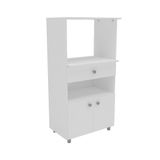 Gabinete De Cozinha Para Microondas Hortência 2 Pt 1 Gv Branco