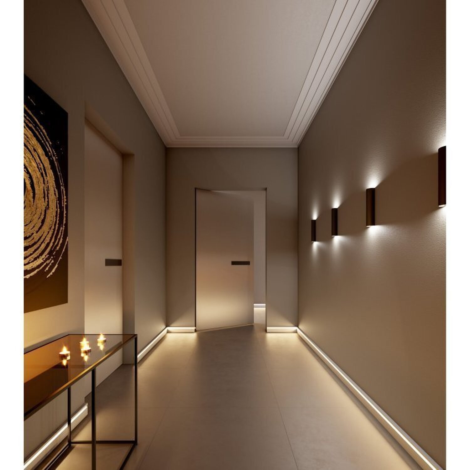 Kit Com 20 Barras Moldura De Teto Rodateto De Poliestireno M10 Metro Linear 40m Branco