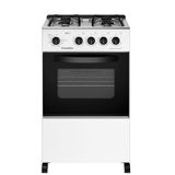 Fogão Esmaltec 4 Bocas Bali com Mesa de Inox e Acendimento Manual Branco - Bivolt