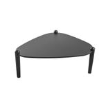 Mesa De Centro Complementos Orgânica Nero 84 Cm
