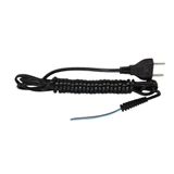 Cabo Com Luvas Prancha Chapinha Taiff 2x0,75mm Preto Original