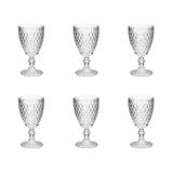 Jogo Taca Vidro Bico Abacaxi Cristal 310ml