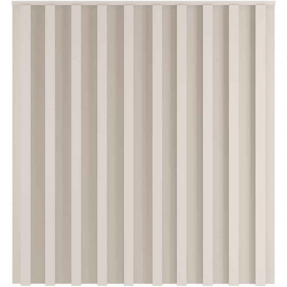 Cabeceira Solteiro Size Móveis Europa Vitória Ripada Com Detalhes Em Baixo Relevo - 101cm De Largura