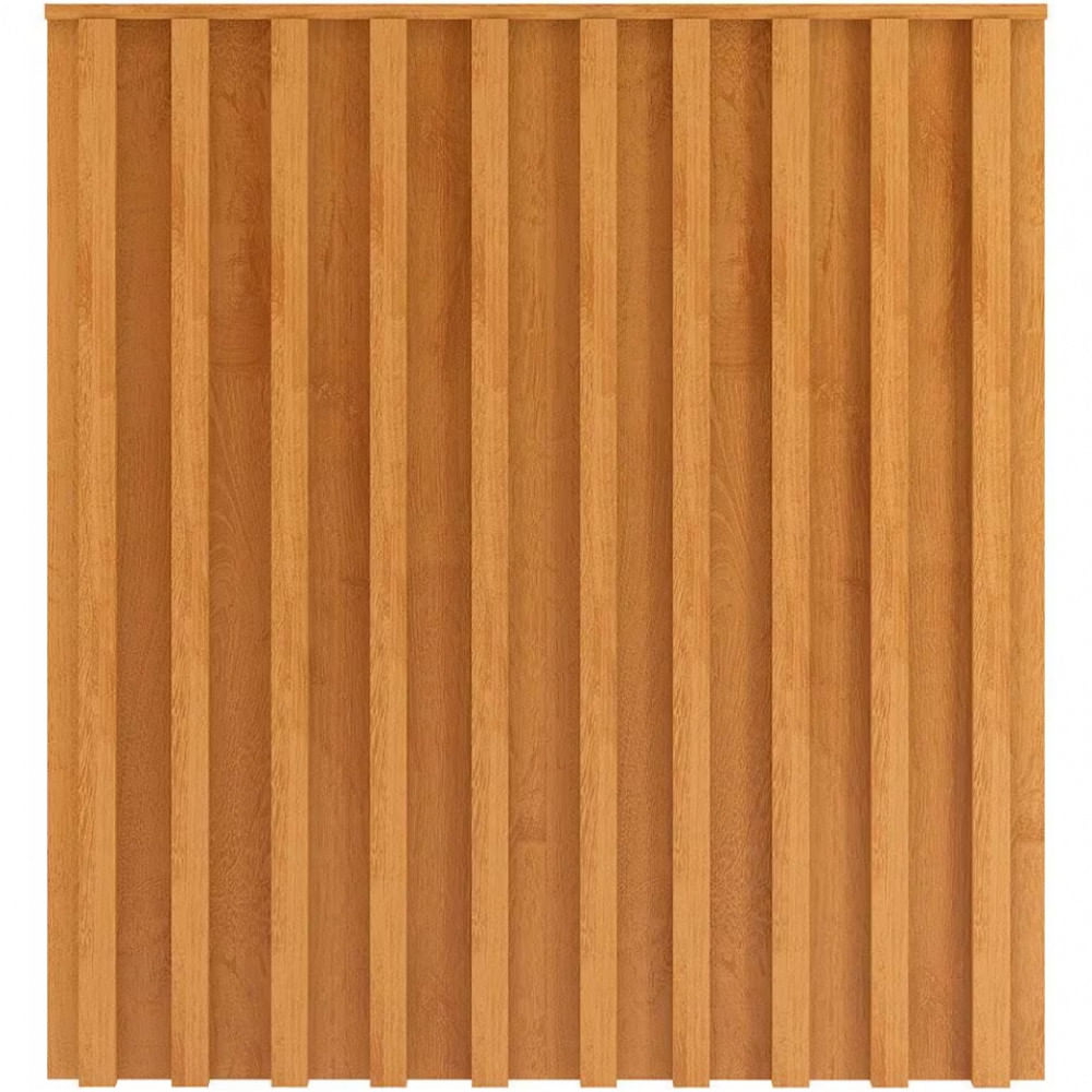 Cabeceira Solteiro Size Móveis Europa Vitória Ripada Com Detalhes Em Baixo Relevo - 101cm De Largura