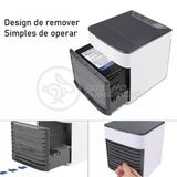 Mini Ar Condicionado Umidificador Portátil Air Cooler 3 Vel