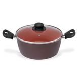 Caçarola Multiflon Com Antiaderente De Alumínio - 24cm