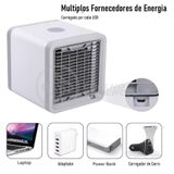 Mini Ar Condicionado Umidificador Portátil Air Cooler 3 Vel