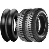 Kit 2 Pneu 650-16 10l Tt Militar Bl Maggion + Camaras