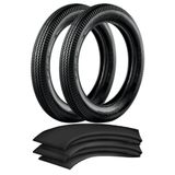Kit 2 Pneus Carroça Charrete 450-21 Selvagem Maggion + Camaras