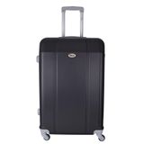 Mala De Viagem Grande Continental Em Abs, Cadeado Embutido, Rodas Giro 360 Ika - Preta, G