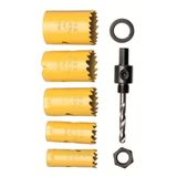 Jogo De Serra Copo Bimetal - Altura 2" - 7 Peças - Eda