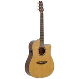 Violão Folk Strinberg Diamond Dd1c Aço Eletroacústico Natural Satin