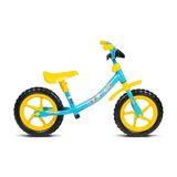 Bicicleta Infantil Balance Aro 12 Azul Com Amarelo Verden
