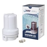 Filtro Bbi Anticloro Para Chuveiro Ducha Shower Branco Carvão + 4 Refis