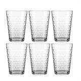 Jogos De Copos Buble Vidro 6 Peças 220ml