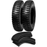 Kit 2 Pneus 650-16 98/97l Borrachudo Ap22 Anteo + 2 Camaras