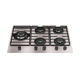 Fogão Cooktop 5 Bocas Ultra Chama Mcg5bl Grade Dupla Mesa De Alumínio Mueller Bivolt