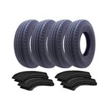 Kit 4 Pneus 750-16 116/114l 10 Lonas At52 Anteo + 4 Câmaras Tr75a