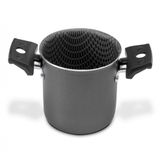 Panela Cônica Multiflon Gourmet Em Aluminio E Acabamento Antiaderente 14cm